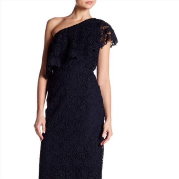 Nanette lapore one shoulder lace dressBlack size 6 - Picture 12 of 12